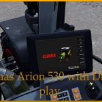 Claas Arion 530 with display functions V 0.4