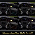 Collection of dashboard lights for MAN v1.0