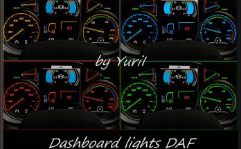 Dashboard Lights DAF v1.1