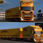 DHL Tandem Scania S580 J. Karlsson v1.0