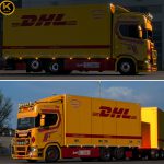 DHL Tandem Scania S580 J. Karlsson v1.0