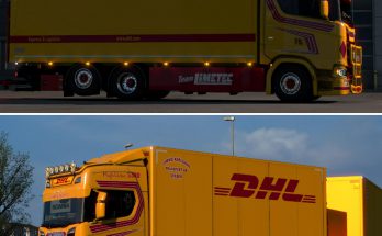 DHL Tandem Scania S580 J. Karlsson v1.0