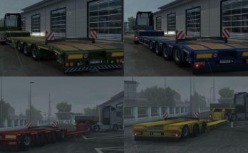 Lift-able axle for lowbed and lowloader v1.0