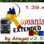 Romania Extended Map v2.5 1.39.x