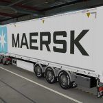 SKIN KRAKER WALKINGFLOOR MAERSK WHITE 1.39