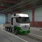 Two Tone Paint for Mercedes Benz Actros 2014 1.38
