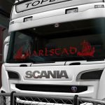 Viking Style Window Stickers for Scania RJL v1.0