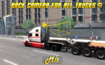 BACK CAMERA FOR ALL ATS TRUCK (REAR CAMERA) 1.39