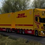 DHL Tandem Scania S580 J. Karlsson v1.0