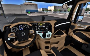 Mercedes Actros MP4 Beige - Dark Grey Interior 1.39