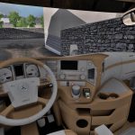 Mercedes Actros MP4 Lux Interior 1.39