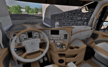 Mercedes Actros MP4 Lux Interior 1.39