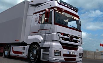 Mercedes Benz Axor Custom + Trailer 1.39.x