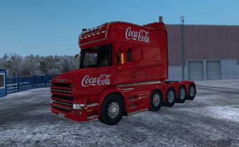 Scania Coca-Cola Christmas Skin 1.39