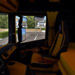 Scania Next Gen Black - Yellow Interior 1.39