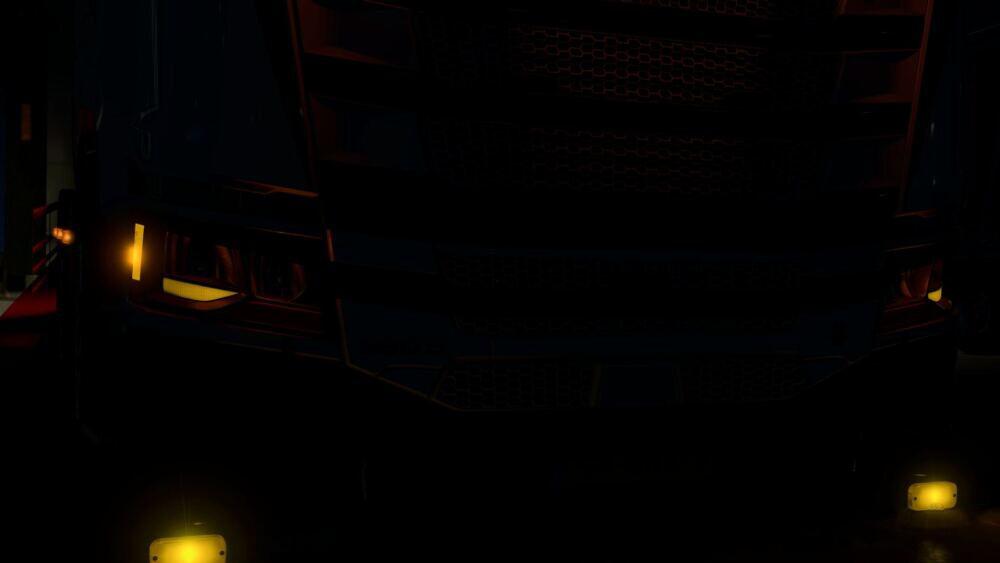Scania NextGen Amber Headlights v1.2 1.39.x