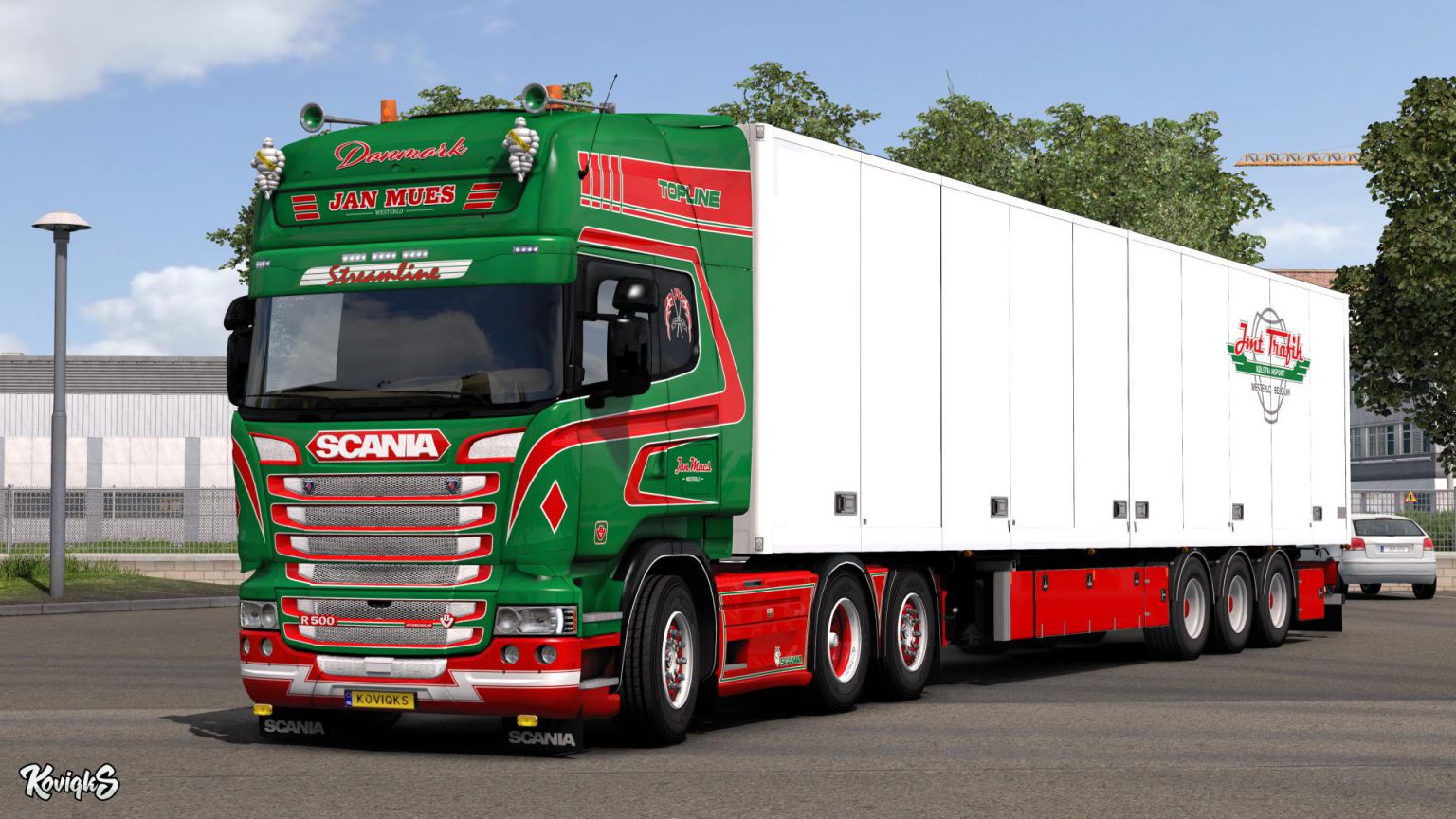 Scania RJL Jan Mues Skin Pack v 1.0 - Allmods.net