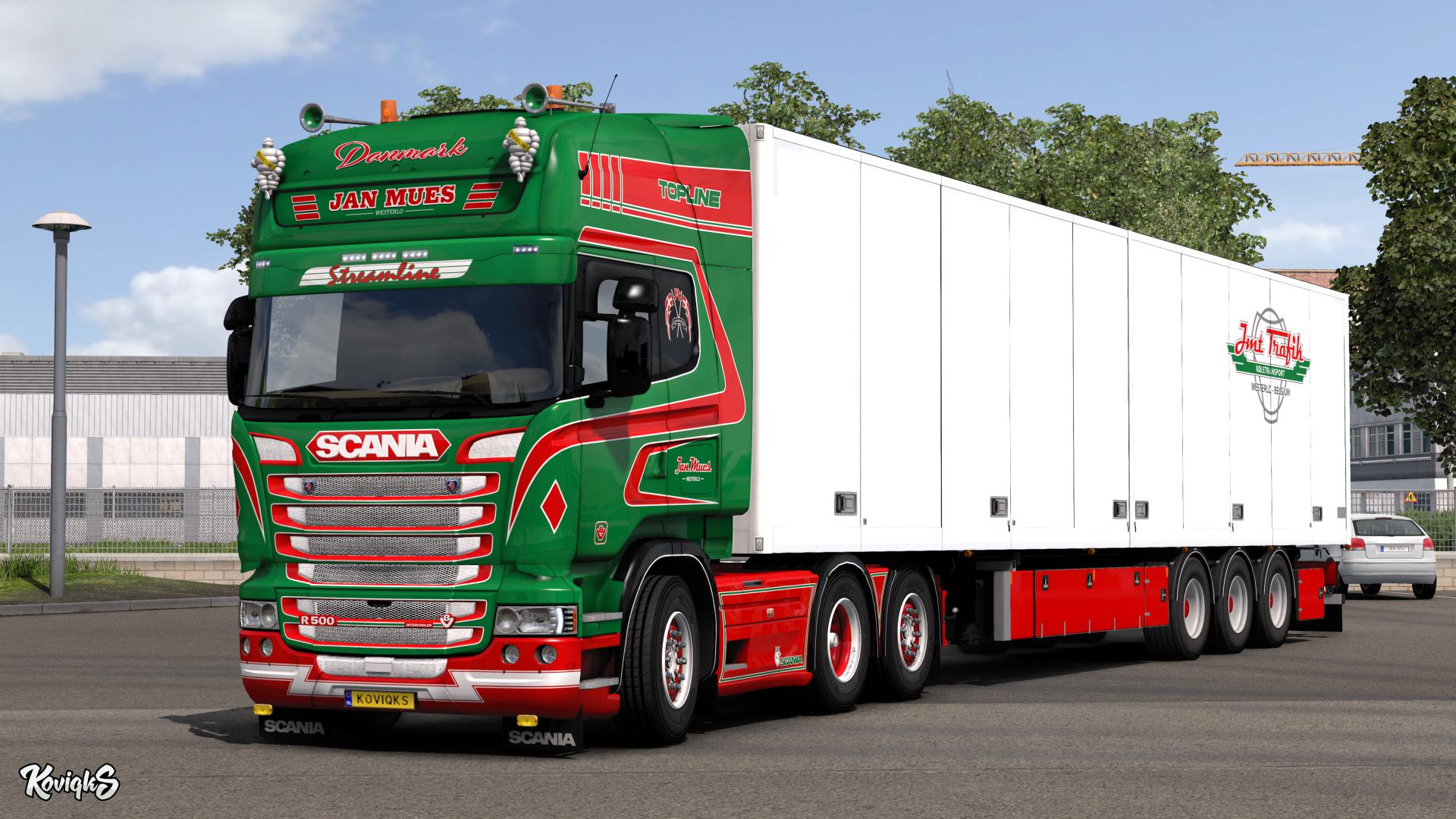 Scania Rjl Jan Mues Skin Pack V Modhub Us My Xxx Hot Girl