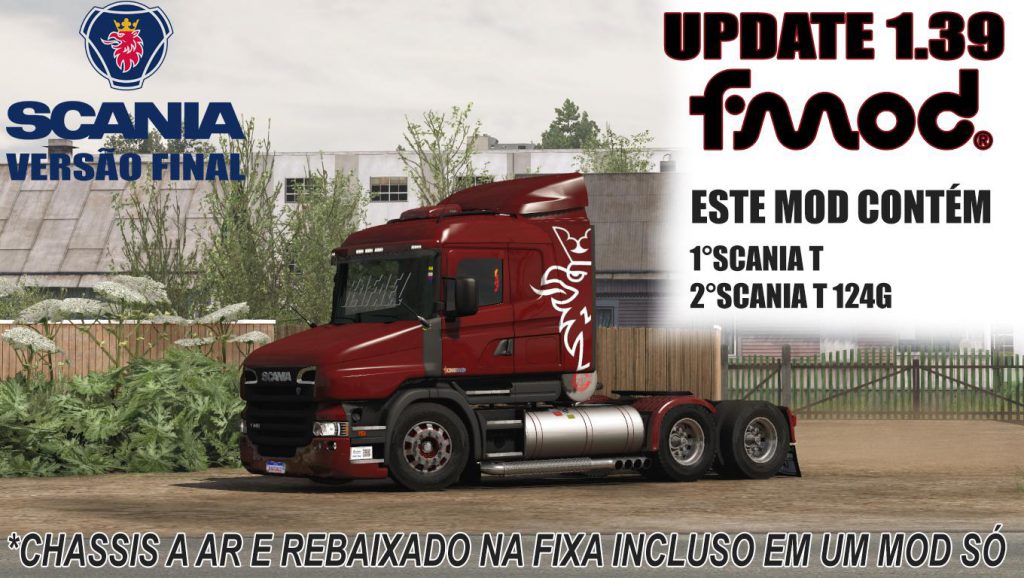 SCANIA T AND T 124G BRAZIL EDIT 1.39