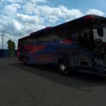 Scania Touring cocala officially bus skin Husni HD 1.39