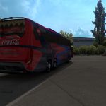 Scania Touring cocala officially bus skin Husni HD 1.39