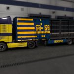 Open Side Trailer For Multiplayer 61 different company paints v0.1