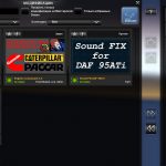 Sound fix for DAF 95 ATi v1.0