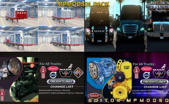 MPMODSDL PACK FOR ATS SINGLE-MULTIPLAYER 1.39