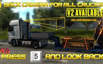 Back Camera For All Truck v2 by MLT (Rear Camera) v2.0