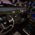 Brown Interior Scania S/R 2016 Pack v1.0