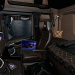 Brown Interior Scania S/R 2016 Pack v1.0