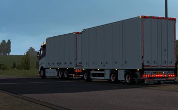 Bussbygg 3 Achsle trailer for rjl chassis addon 1.39