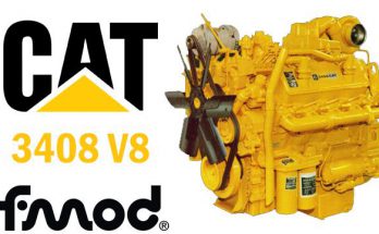 CAT 3408 V8 Engines Sounds 1.39