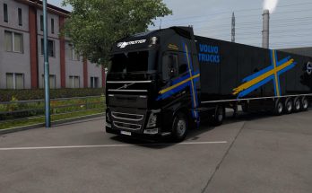 Combo skin Volvo Trucks v1.0