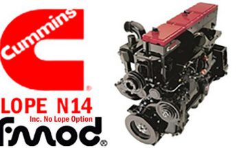 Cummins N14 Lope Idle Engine Sound 1.39