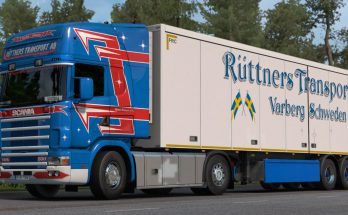 Rüttners Transport Scania 4 Series Combo v1.0