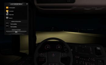 Scania 2016 Realistic Headlights v1.0