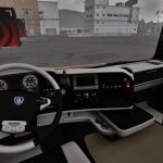 Scania R Black-White Interior 1.39