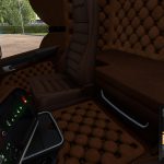 Scania RJL 6 Series Brown Leather Interior 1.39