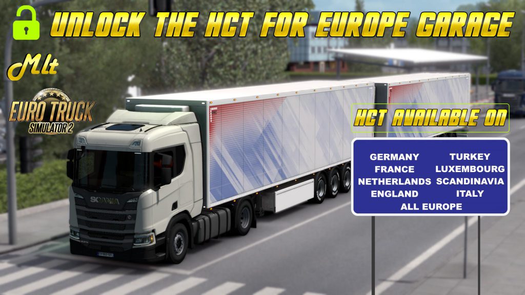 UNLOCK THE HCT FOR EUROPE GARAGE by MLT v0.1