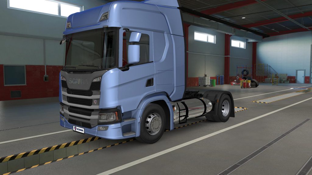 SCANIA PGRS LNG Chassis addon - 1.39