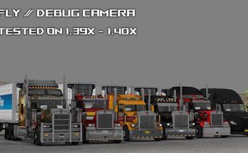 ATS FLY/DEBUG CAMERA & HIDDEN MODES V1.0