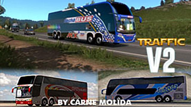 Busses in traffic v2.0 by Carne Molida 1.39