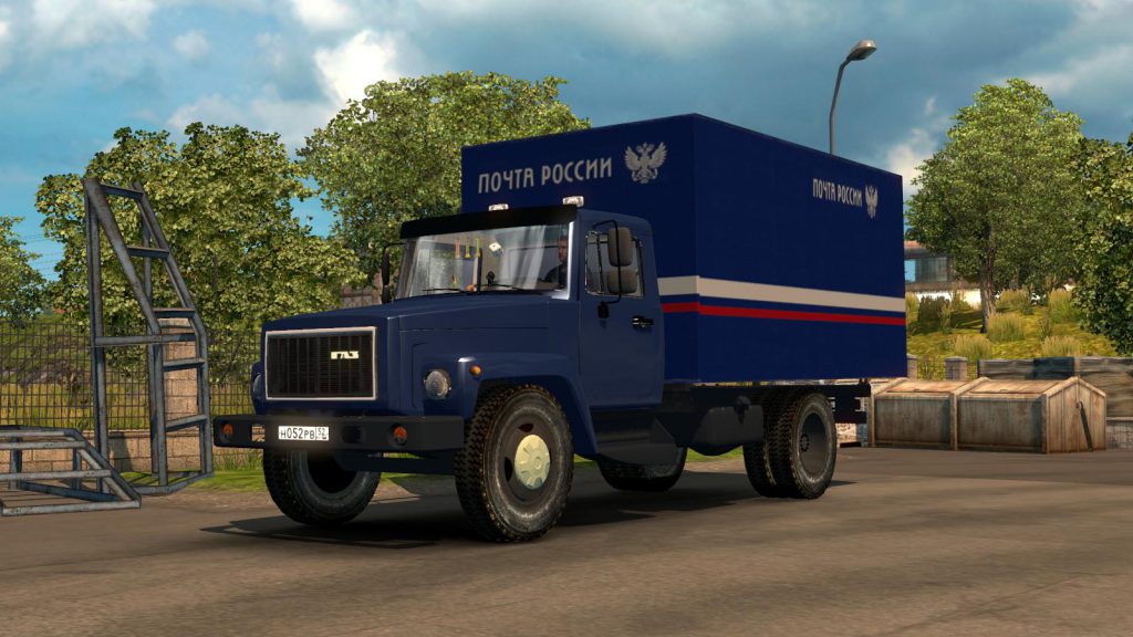 GAZ 3307-33081 + trailers 1.40