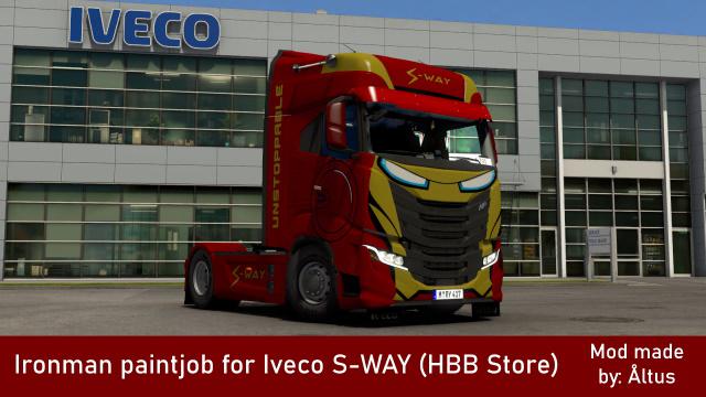 Iveco S-WAY Ironman Skin v1.0