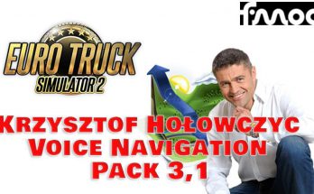 Krzysztof Holowczyc Voice Navigation Pack ETS2 v3.1