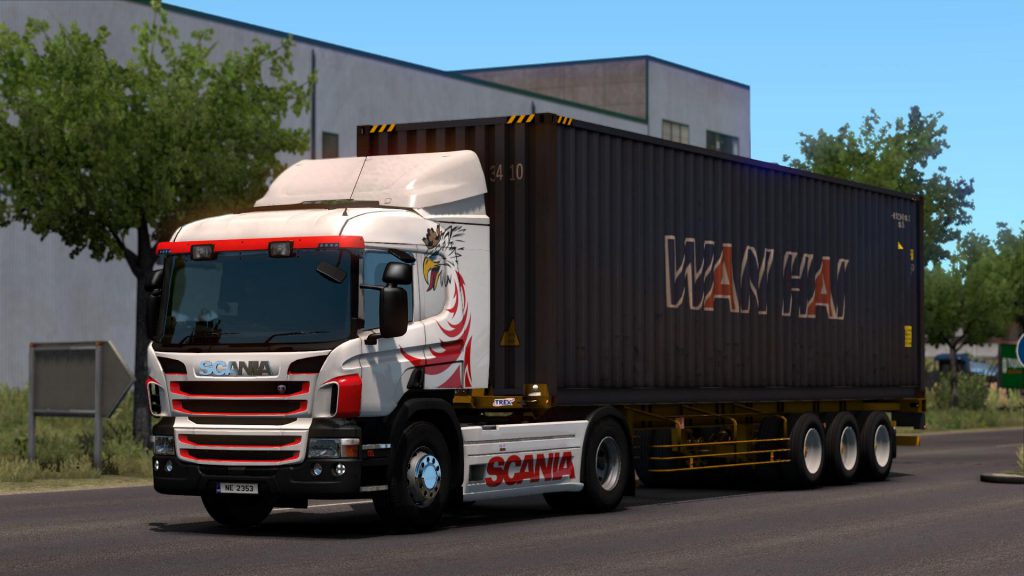 Paintable Griffin skin for Scania v1.0