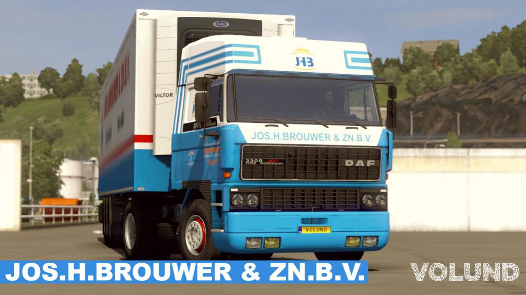 Paintjobs Jos. H. BROUWER & Zn. B.V. for DAF F241 by XBS v1.0
