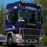 Roy Gill Haulage Scania skin v1.0