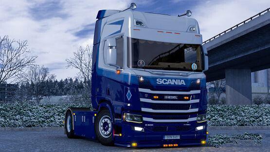 Rudd Borst skin for Scania NG R v1.0